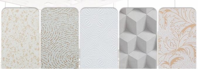 patterns of pvc film for gypsum board in China