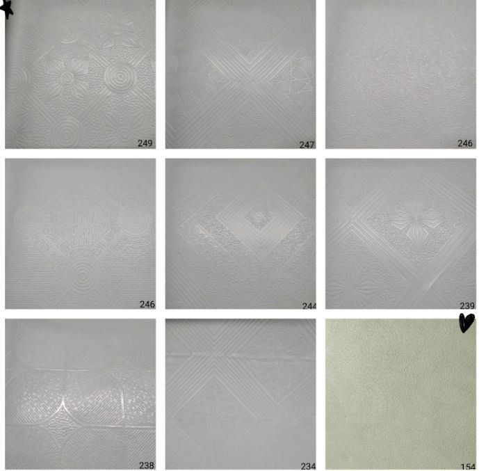 China supplier White PVC Gypsum Board Ceiling Film