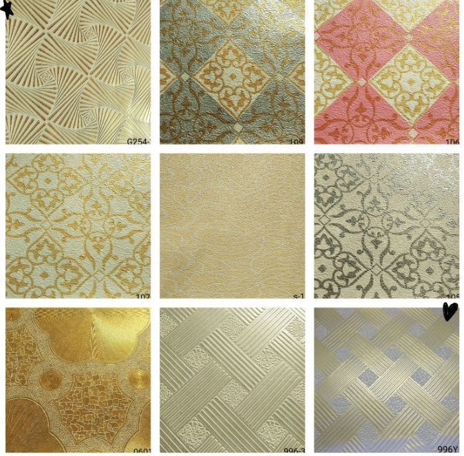 good quality Colorful PVC Laminated Ceiling Film