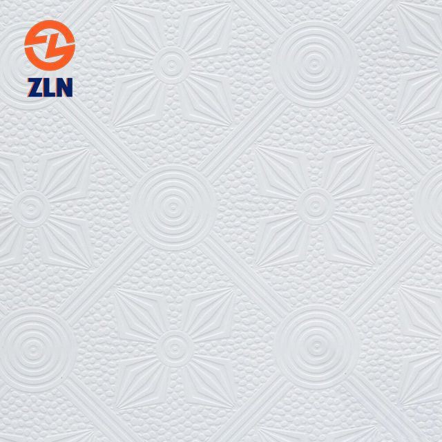 Pattern 238 White PVC Film for Gypsum